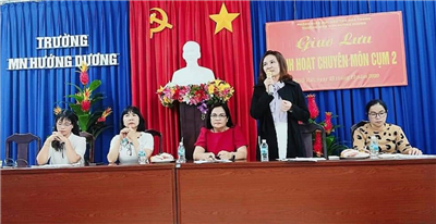 SINH HOẠT CHUYÊN MÔN CỤM