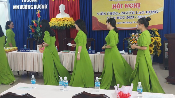 HOI NGHI CAN BO VIEN CHUC-NGUOI LAO DONG NAM HOC 2023-2024