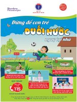 CÙNG HÀNH ĐỘNG ĐỂ KHÔNG CÒN TRẺ EM BỊ ĐUỐI NƯỚC 