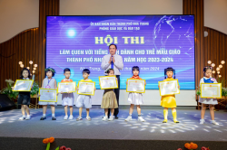 Hình ảnh HỘI THI TIẾNG ANH CÂP THÀNH PHỐ NĂM HỌC 2023-2024