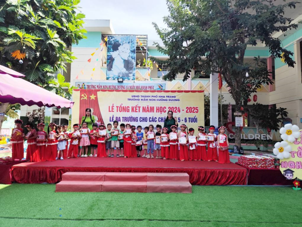LỄ TỔNG KẾT NĂM HỌC 2024-2025 và LỄ RA TRƯỜNG TRẺ MG 5-6 TUỔI