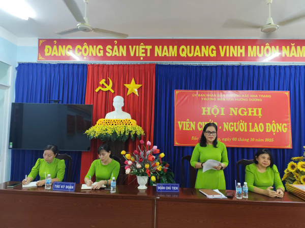 HỘI NGHI VIÊN CHỨC - NGƯỜI LAO ĐỘNG 2025-2026