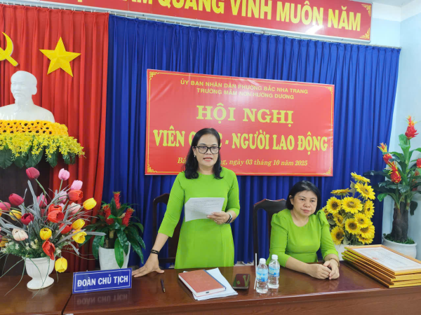 HỘI NGHI VIÊN CHỨC - NGƯỜI LAO ĐỘNG 2025-2026