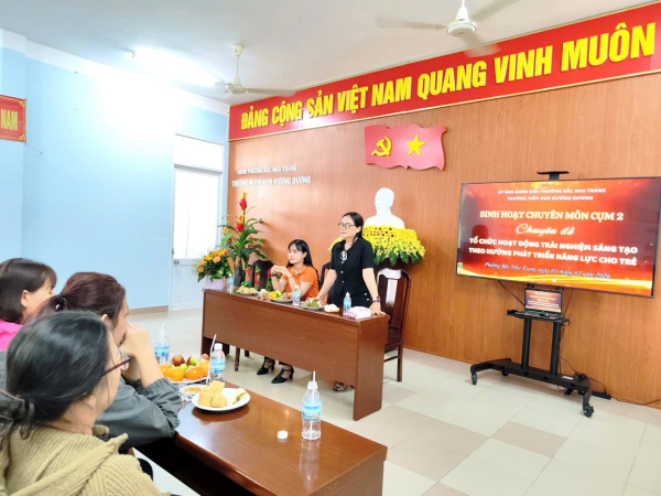 TỔ CHỨC HOẠT ĐỘNG TRẢI NGHIỆM SÁNG TẠO THEO HƯỚNG PHÁT TRIỂN NĂNG LỰC CHO TRẺ