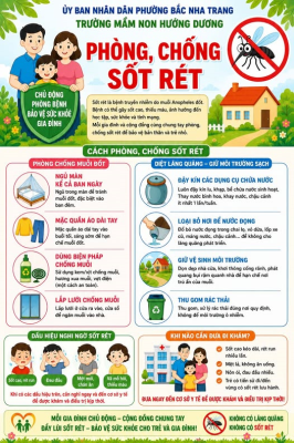  PHÒNG, CHỐNG SỐT RÉT – BẢO VỆ SỨC KHỎE GIA ĐÌNH VÀ TRẺ NHỎ🦟