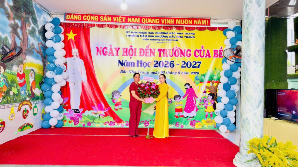 TRƯỜNG MN PHƯỜNG BẮC NHA TRANG CHÀO ĐÓN NĂM HỌC MỚI 2026-2027 