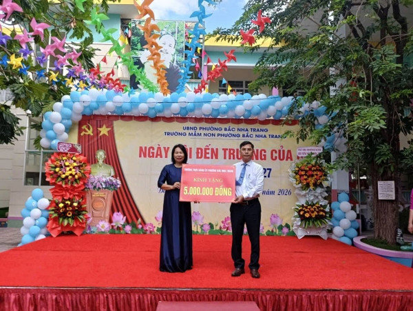 TRƯỜNG MN PHƯỜNG BẮC NHA TRANG CHÀO ĐÓN NĂM HỌC MỚI 2026-2027 