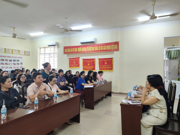 HỘI NGHỊ CHA MẸ HỌC SINH ĐẦU NĂM HỌC 2026 – 2027