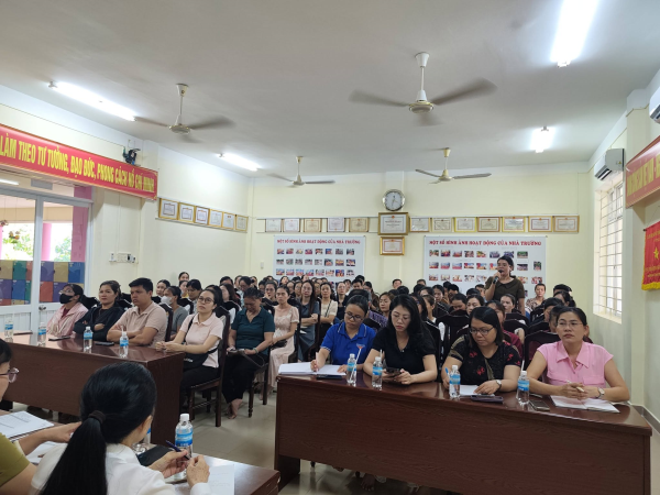 HỘI NGHỊ CHA MẸ HỌC SINH ĐẦU NĂM HỌC 2026 – 2027