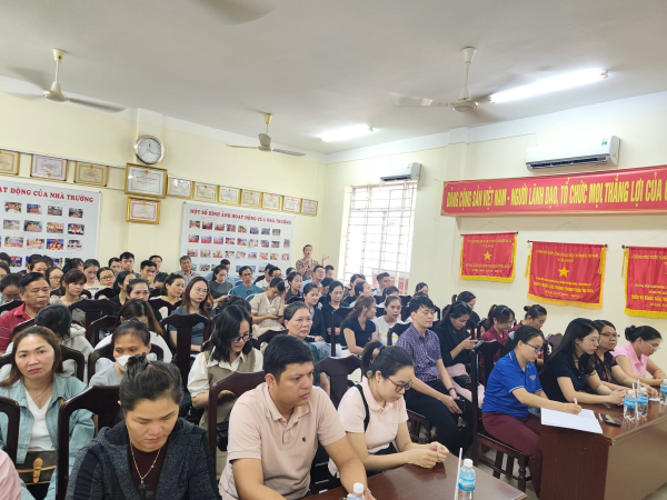 HỘI NGHỊ CHA MẸ HỌC SINH ĐẦU NĂM HỌC 2026 – 2027